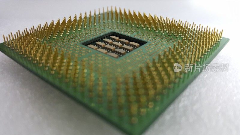 Intel 423引脚Pentium 4 cpu特写桌面电脑